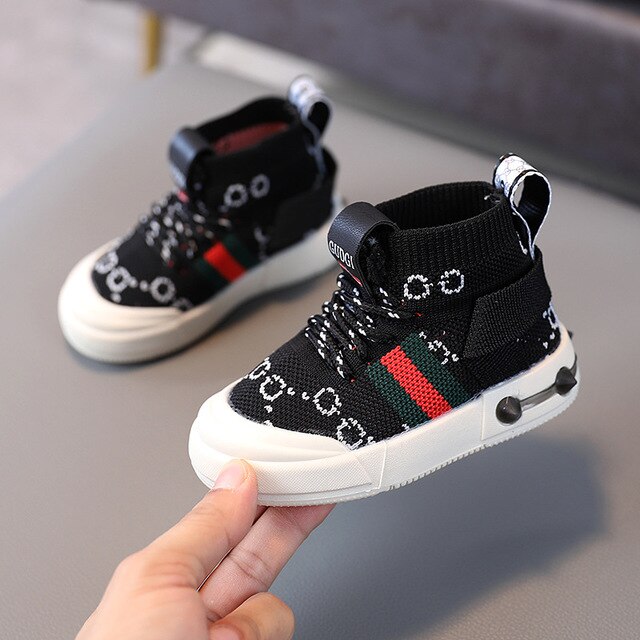 Autumn Kids Shoes Unisex Toddler Girls Boys Sneakers Mesh Breathable Casual Children Shoes Size 21-30