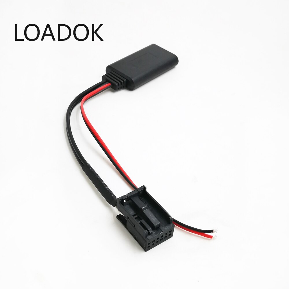 6000CD Bluetooth Music AUX-in 3.5MM Jack Audio Adapter 12Pin Plug for Ford Focus Mondeo 6000 CD Blotooth Para Automovil