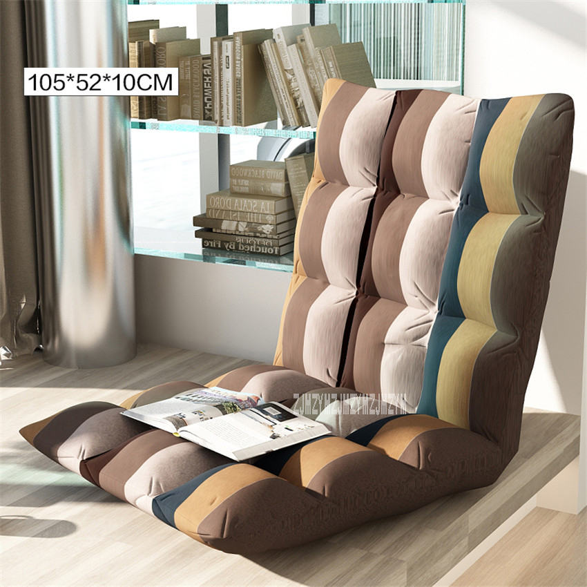 N818 Woonkamer Meubels Moderne Eenvoudige Luie Sofa Enkele Tatami Opvouwbare Sofa Balkon Slaapkamer 6-Gear Verstelbare Floor Sofa: B