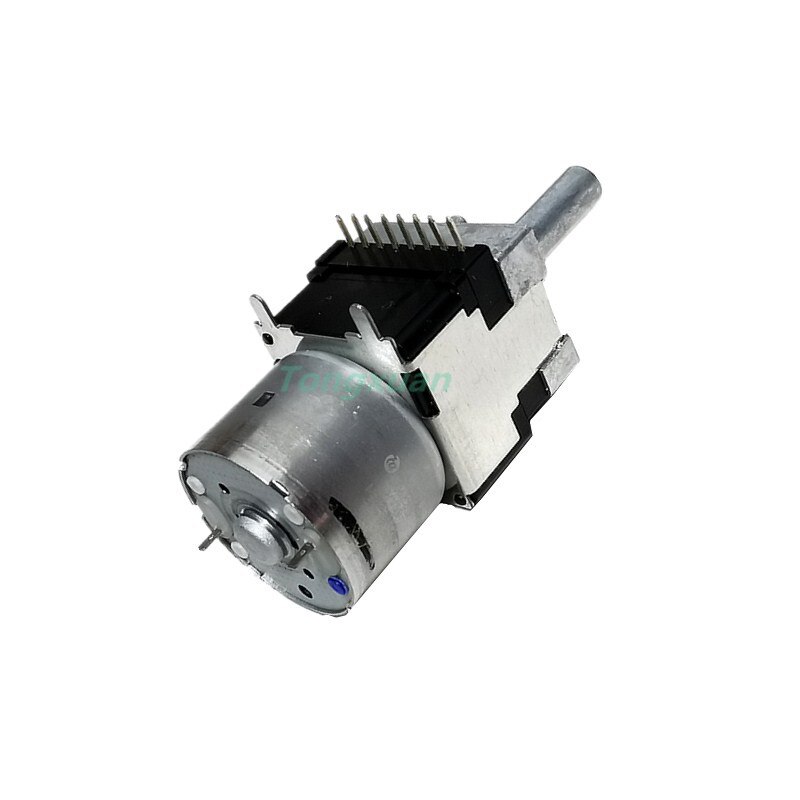 1pc ALPS Motor Drive Potentiometer B100Kx2 RK16812MG098 100KBx2 Dual Potentiometer With Tap 25MM Half Shaft