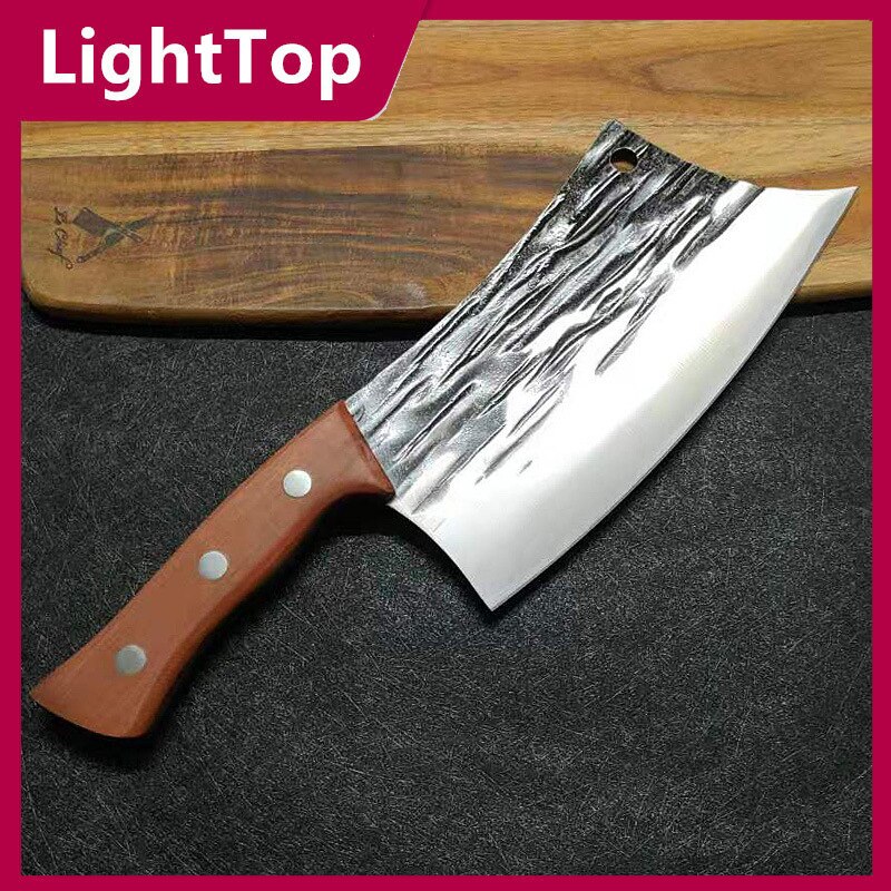 Stainless Steel kitchen knives Chef Knife Hand-forged Butcher Knife Meat Vegetables Slicing Cleaver High Hardness Utility knife