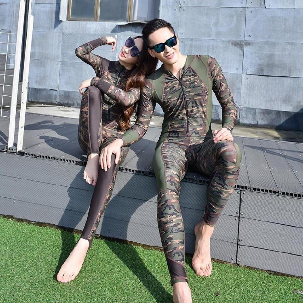 Kamuflaż para kombinezon do nurkowania dla dorosłych kombinezon do nurkowania dla dorosłych sunscreen-1858