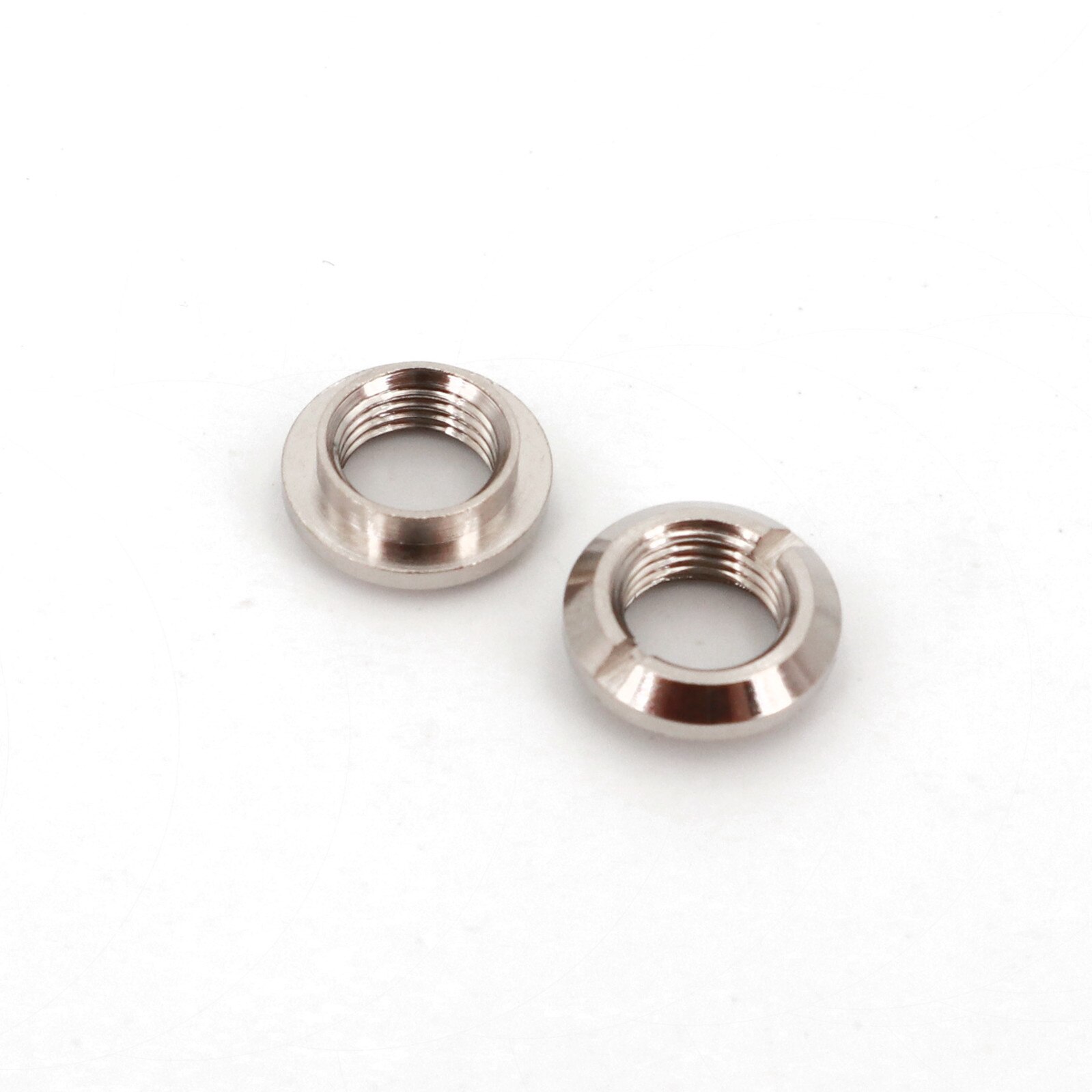 10Pcs Copper Alloy 1/4-40UNS Jurk Moer Voor Sh T80-T Serie 6.35Mm Panel Mount Mini Tuimelschakelaar