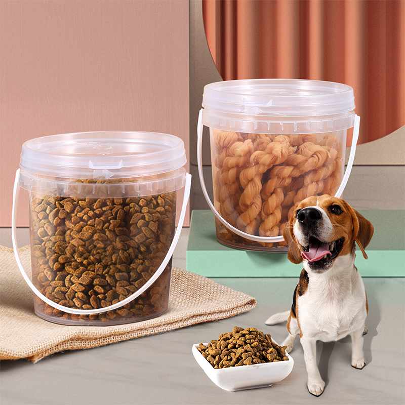 150ml-1500ml bpa-freier leerer Plastik eimer mit Deckel luftdicht pp Gläser klarer Behälter für sterben Lagerung von Lebensmitteln