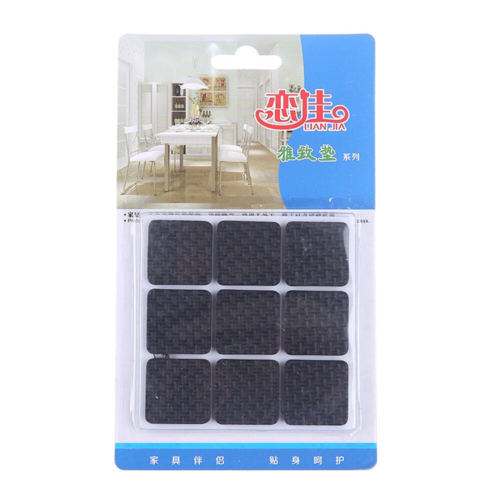 Pad Cover Table Feet Anti-Slip Mat Protectors for Furniture Legs Table Furniture Sticky Tips Chair Leg Pads Floor Rubber Feet3FM: Ivory