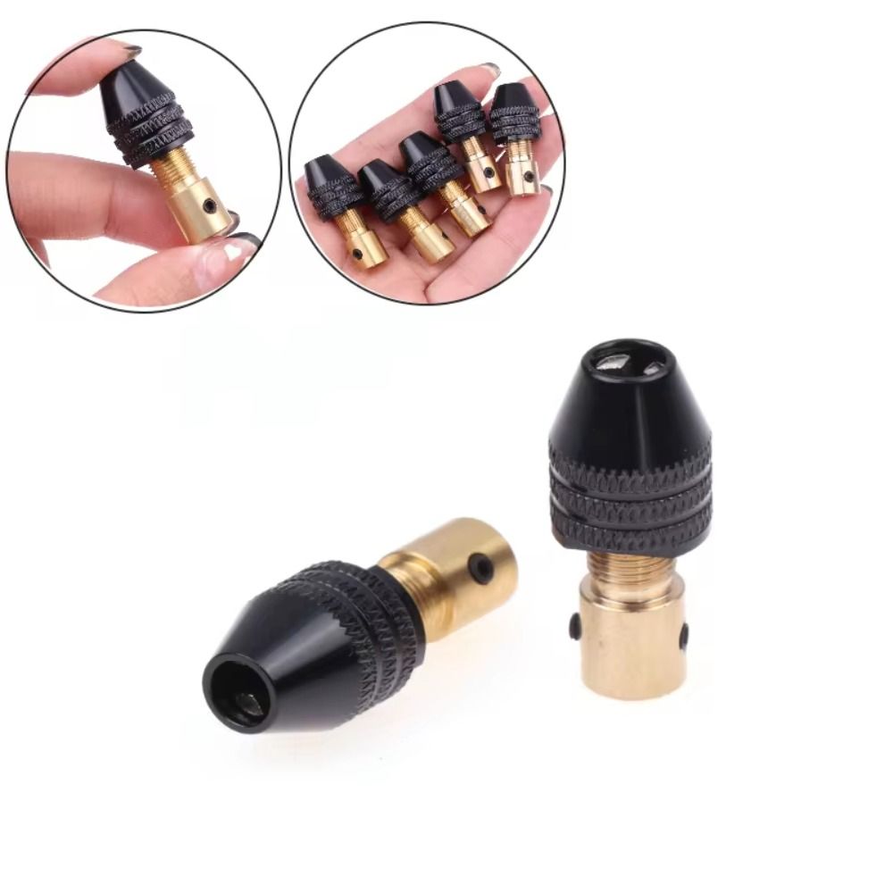 Portabrocas eléctrico pequeño y duradero de 0,3-3,4mm, herramienta de portabrocas de taladro eléctrico pequeño Universal, pinza de broca multifunción