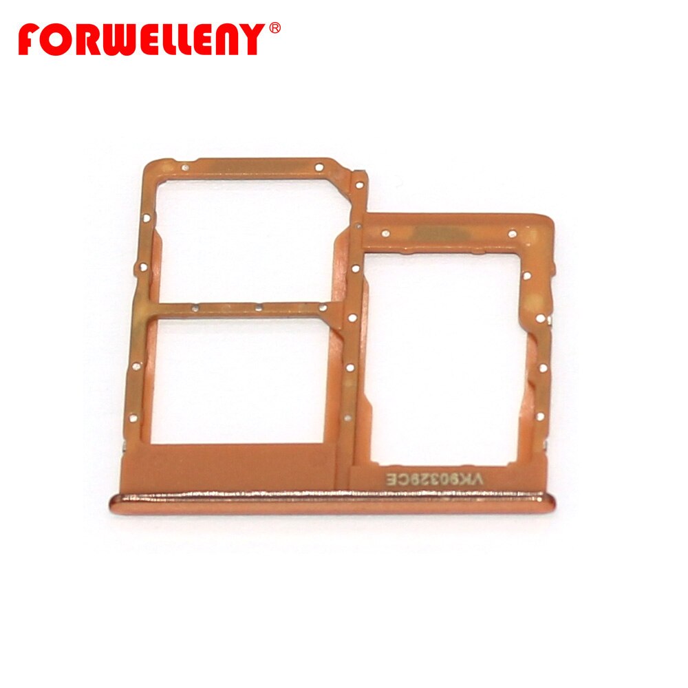 Pour SAMSUNG A40 SM-A405FN Micro Sim porte-carte Slot plateau adaptateurs de remplacement noir, or, argent, bleu, rouge