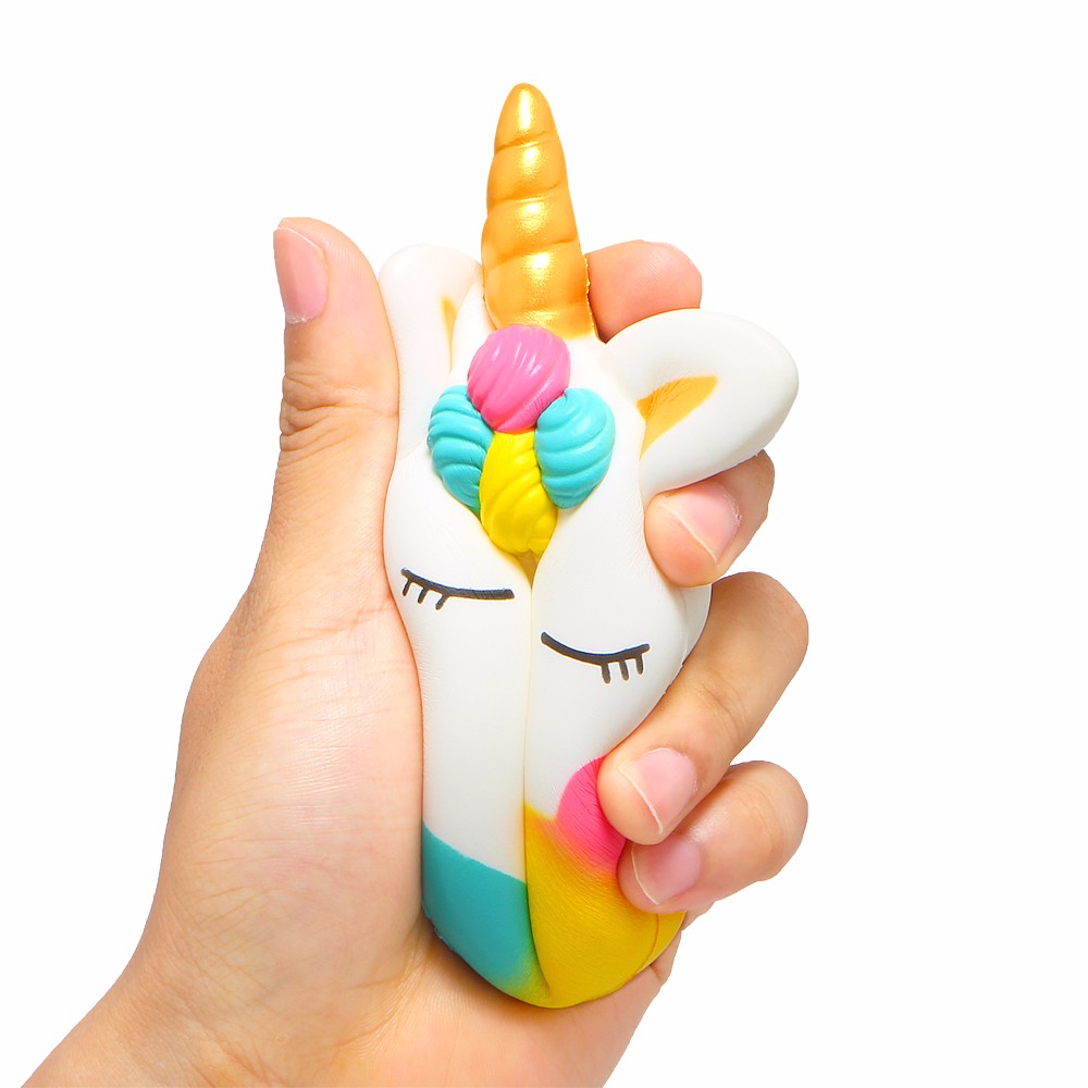 1 PC Soft Squishy Toys Cartoon Unicorn Slow Rising Toy