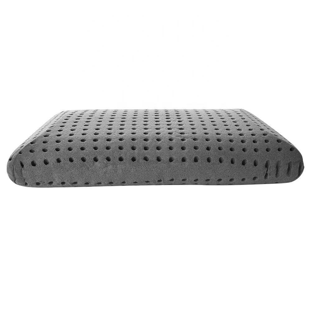 Healthy Sleeping Airflow Perforation Honeycomb Standard Bed Bamboo Charcoal Sleep Memory Foam Pillow pillows memory foam