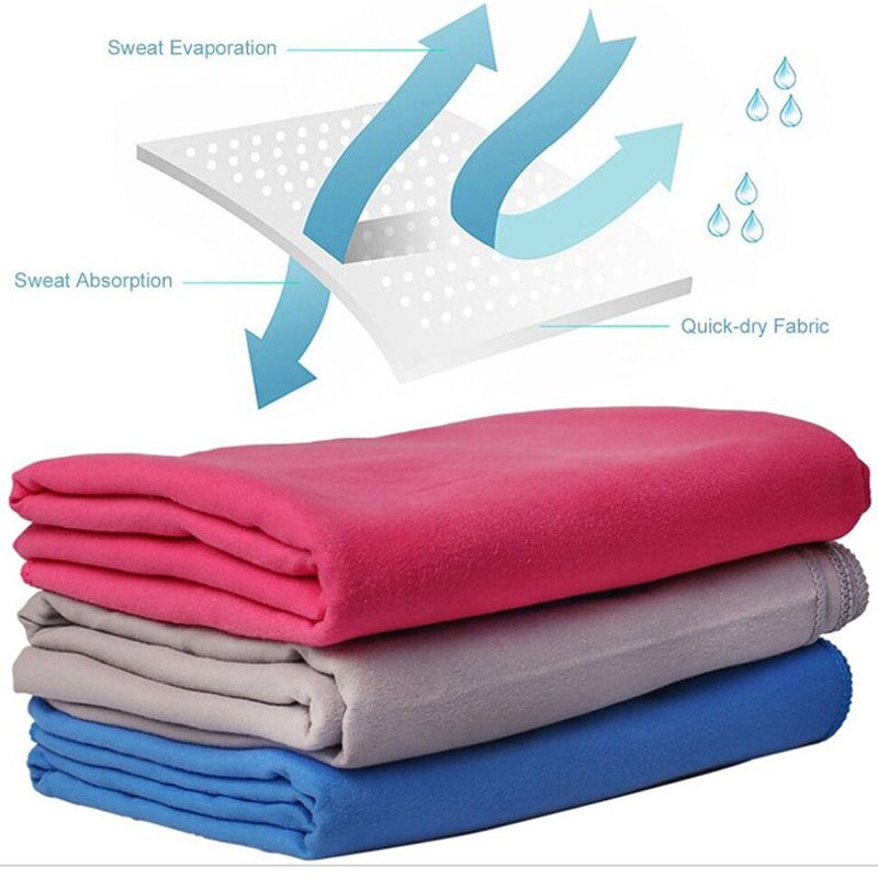 Sport Microfiber Snel Droog Pocket Handdoek Draagbare Ultralight Absorberende Grote Handdoek Voor Zwembad Zwemmen Gym Fitness Yoga Strand