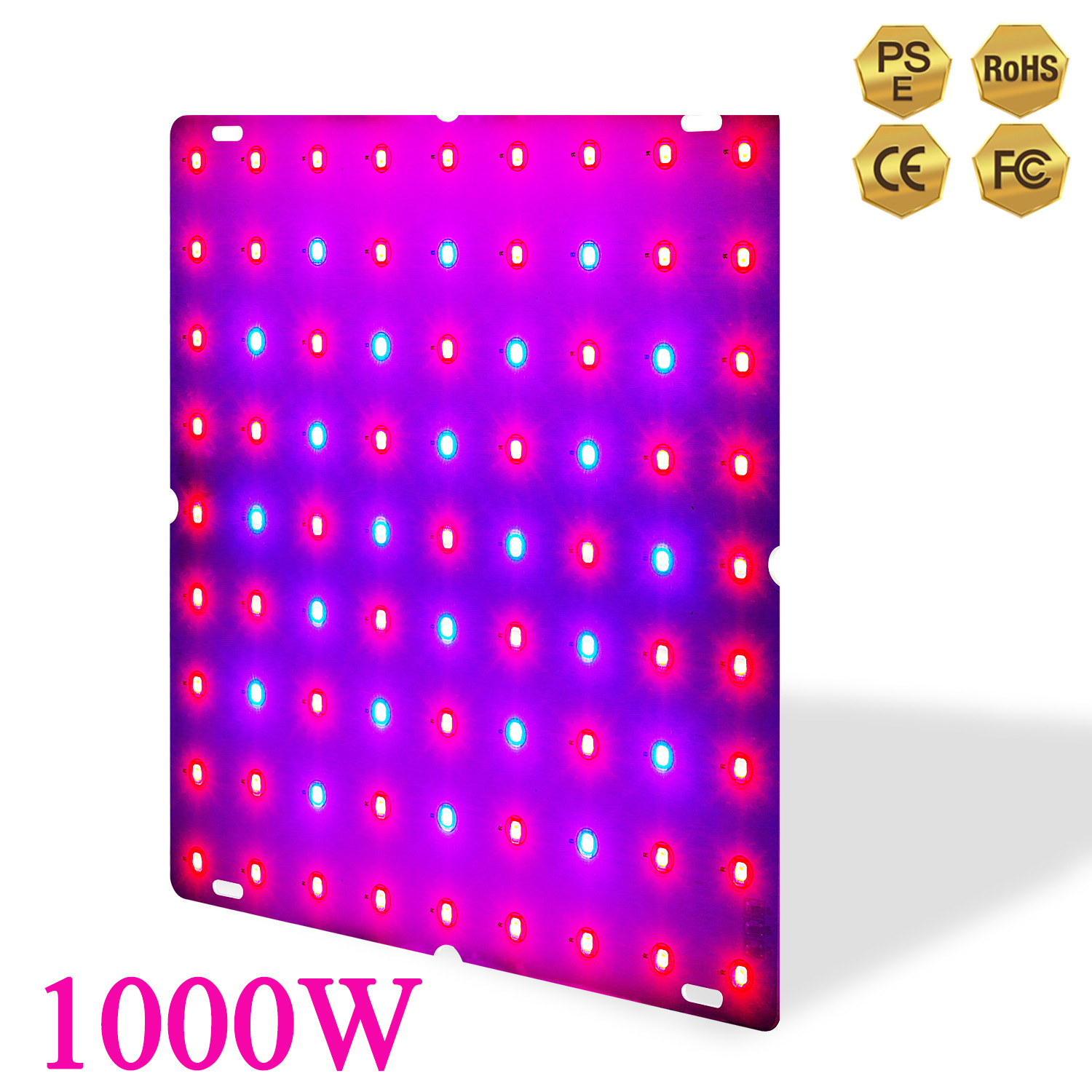 1000W 1500W Grow Light Panel Led Volledige Spectrum Phytolamp Ac 85-265V Groei Planten Tent Voor zaailing Bloem Succulent Groente
