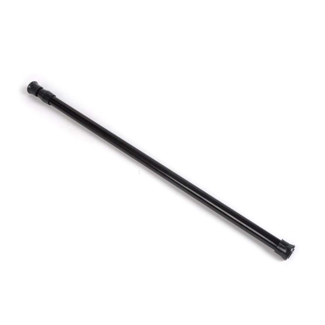 Extendable Adjustable Spring Tension Rod Pole Curtain Shower Bathroom Window: Black 40-70cm