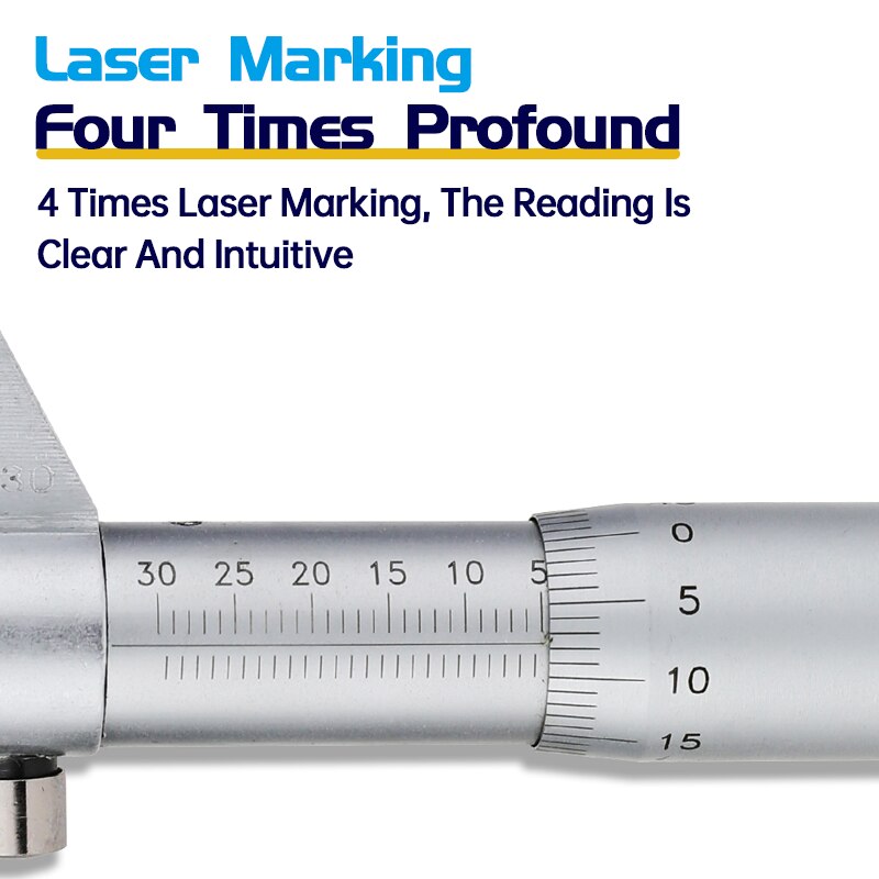 Inner Micrometer Metric Internal Micrometers Carbide High Precision Internal Diameter Measuring Tool 5-30 25-50 50-75 75-100mm
