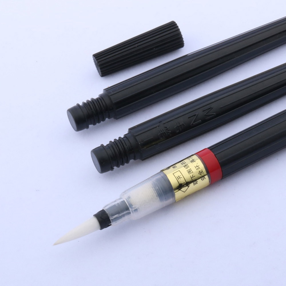 Fude pensel pen vandpatroner god kvalitet nylon spids tegning maleri papirvarer