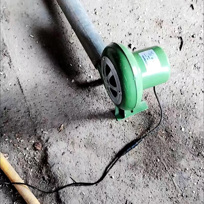 Powerful BBQ Blower Charcoal Chimney Starter BBQ Fan, Smoker Fan Iron Electric Blower AC100-240V 2900RPM Adjustable UK