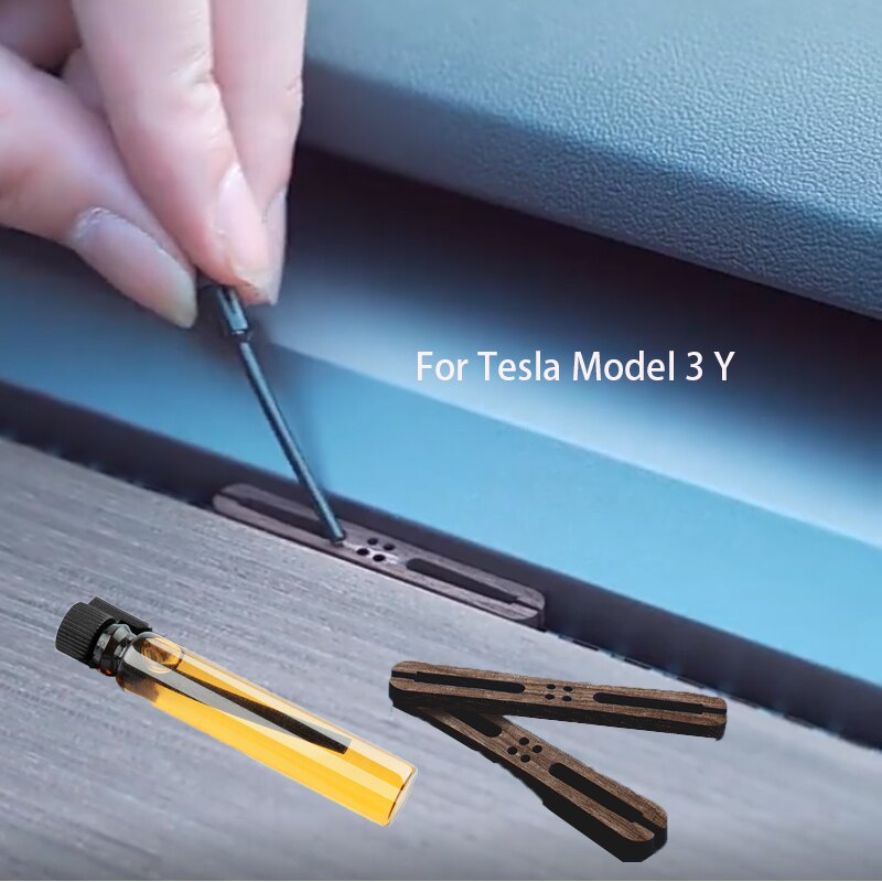 Désodorisant de voiture caché Compatible avec Tesla modèle 3 Y, parfum, parfum, odeur, accessoires, diffuseur d&#39;ornement