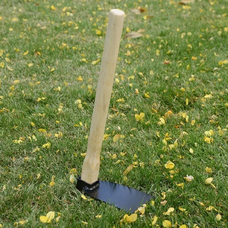 Herramienta de azada de jardín duradera, herramienta de jardinería agrícola, azada de jardinería vegetal, deshierbe multifunción para herramienta de mano al aire libre, 1pc