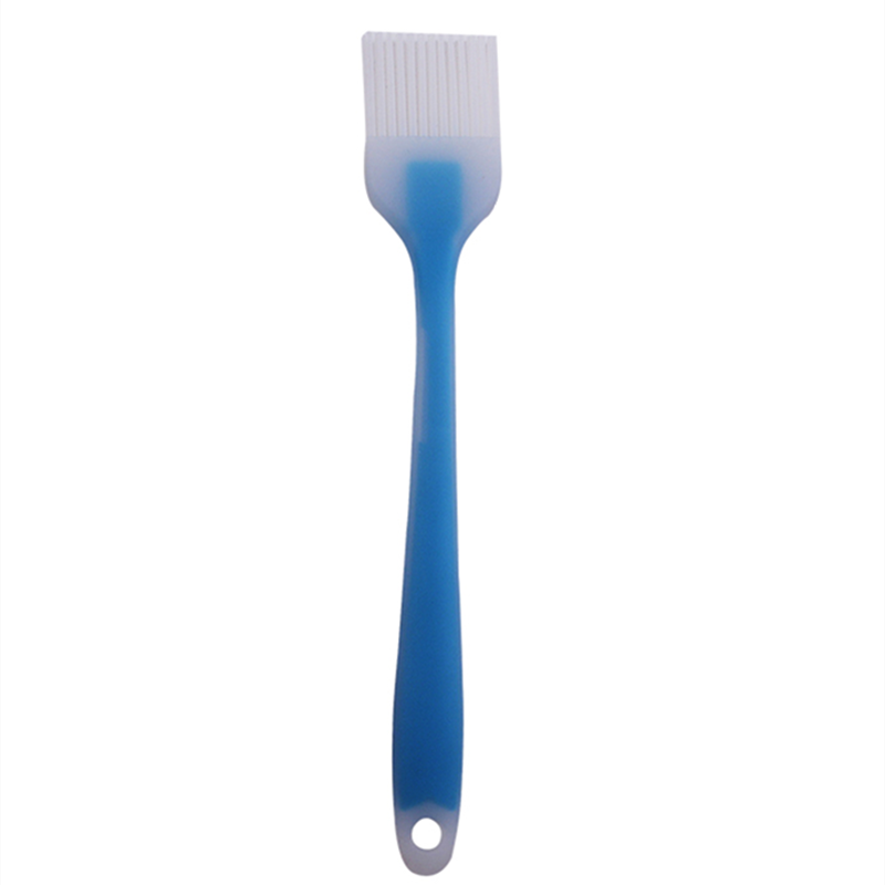 18cm Silicone Spatula Detachable Cake Baking Tool Cream Spatula Small Silicone Spatula Cake Bread Butter Baking Tools: Blue