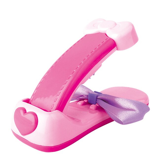 Kids Plastic Hoofddeksels Making Machine Speelgoed Diy Hoofdtooi Haarspeld Maken Machine Meisje Gevlochten Haar Pak Meisjes Dress Up Speelgoed