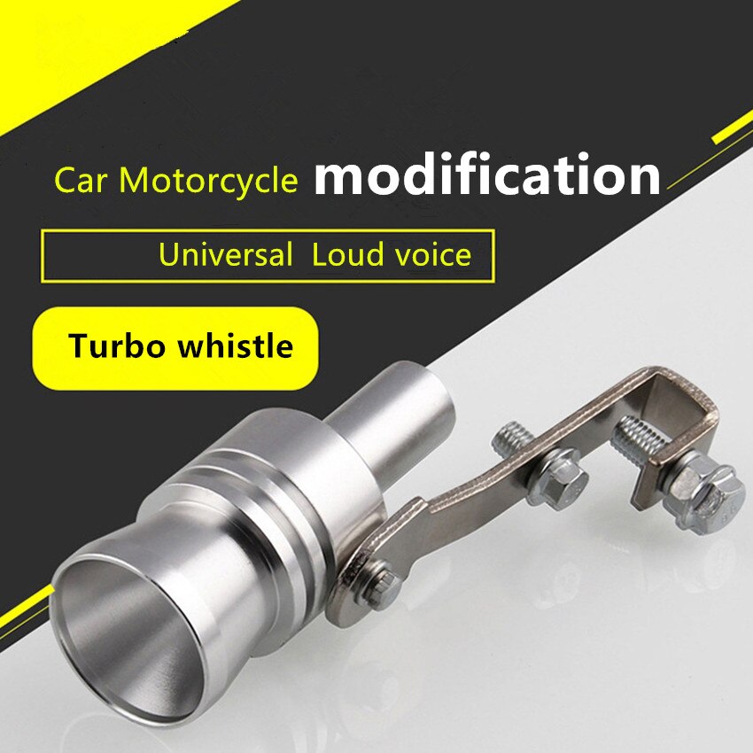 Universele Auto Turbo Uitlaatpijp Uitlaat Geluid Fluitje Voor Volkswagen Vw T5 Passat B5 B6 B7 B8 Cc Golf 4 5 6 7 Mk4 Mk5 Mk7