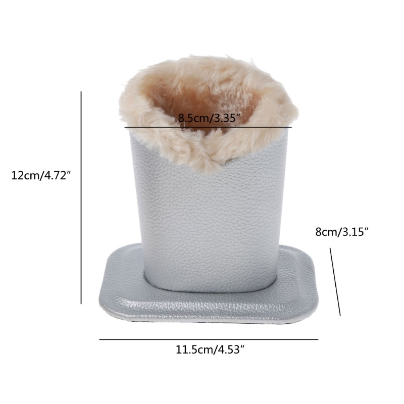 1 Pc PU Leather Eyeglass Holders Sunglass Stands with Soft Plush Lining Eyeglass Holder Stands Safe Plush Lined Glasses Case