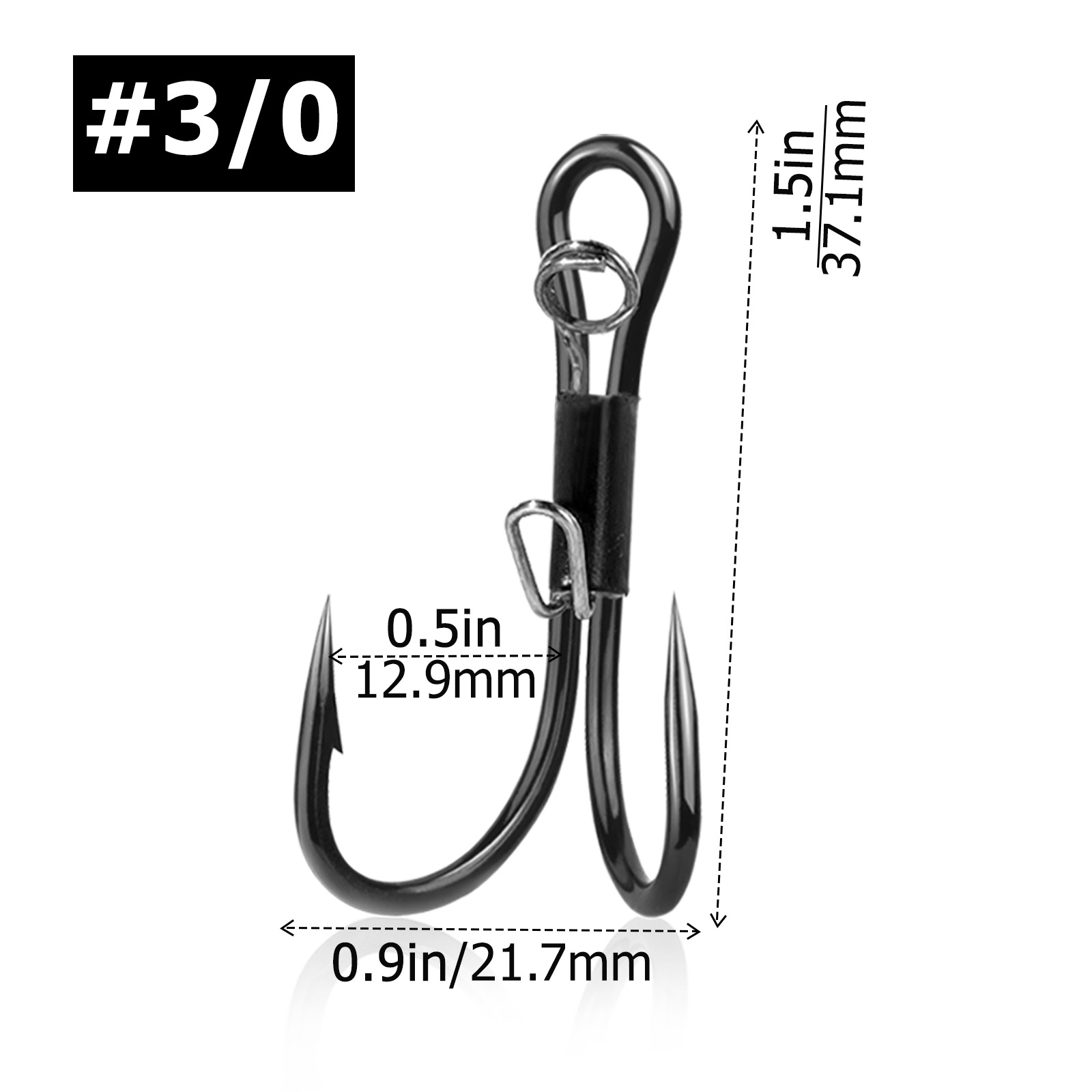 FishTrip-anzuelo doble para pesca de camarones vivos, anzuelos fijos, 10-15 Uds., flotador de pesca, soporte para cebo, anzuelos, Señuelos de Pesca, agua salada y dulce: Rojo