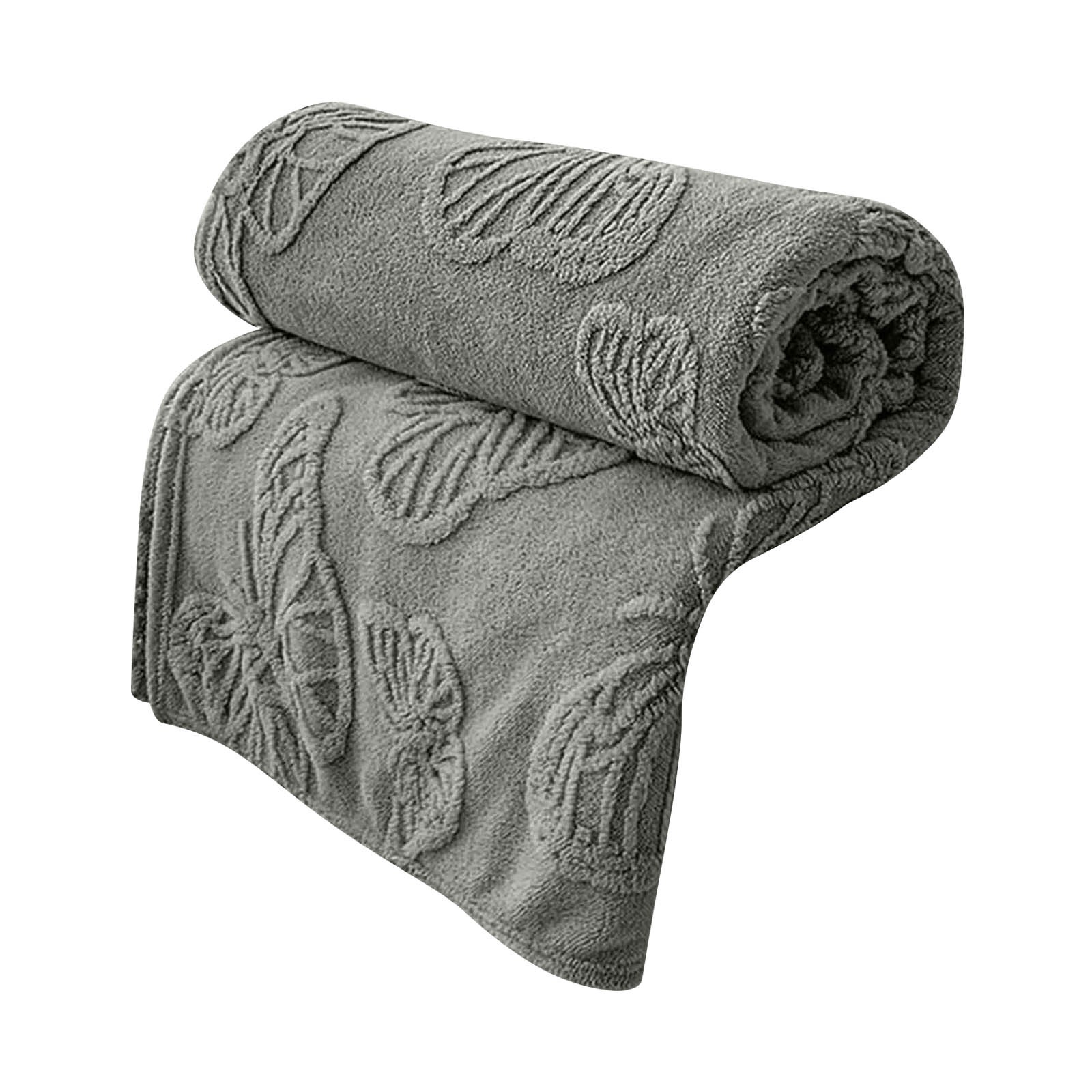 Sommerteppe komfortabelt, kjøligere dyne, kald effekt, absorberer varme raskt, kjøler ned til svette, sommerteppe til alle årstider: Grå