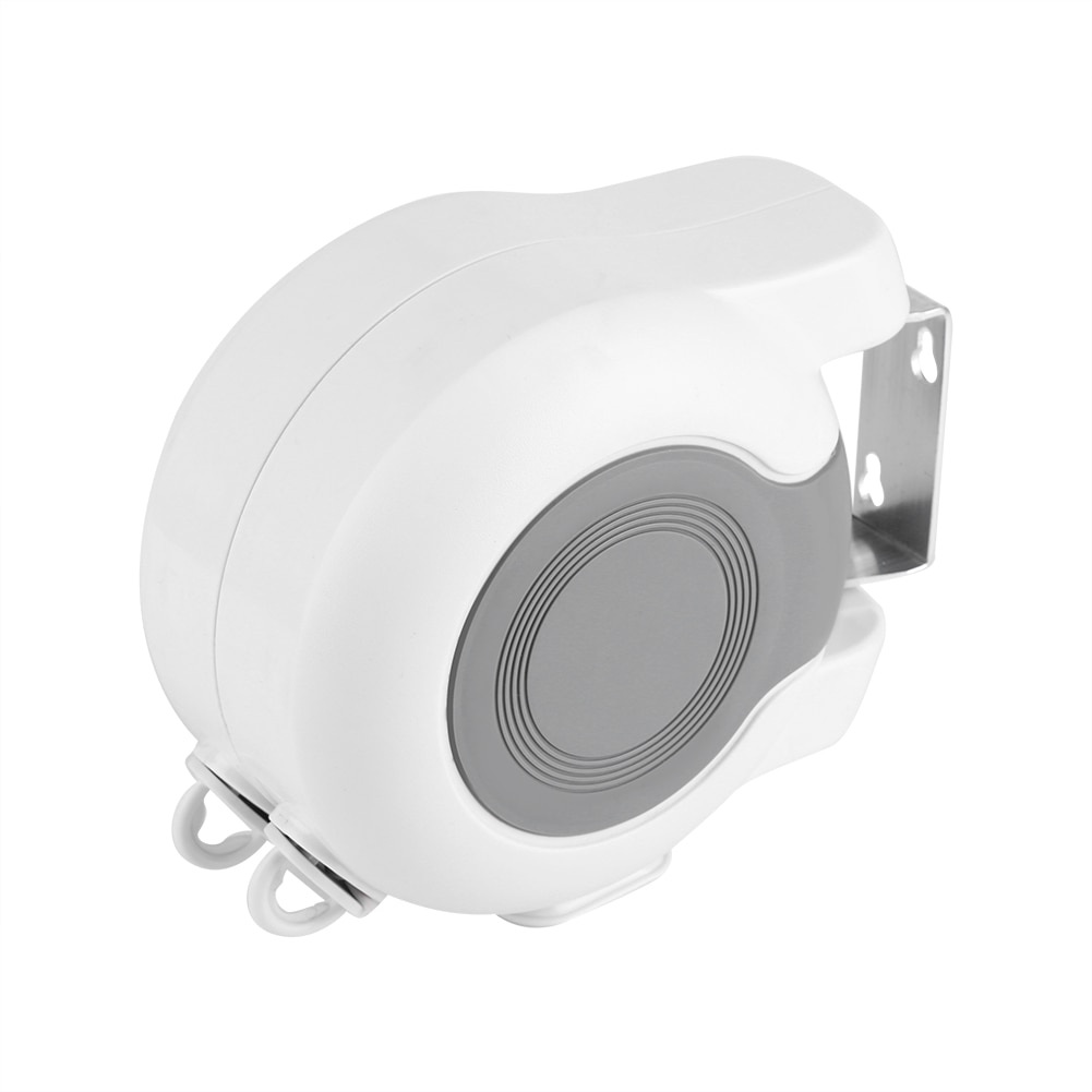 13m aan de muur bevestigde uitschuifbare waslijn, wasrek, droogrek, touwmuurhanger, waslijnrek, wasdroger