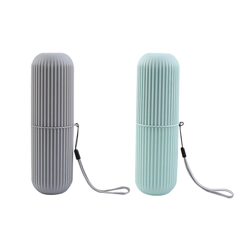 Portátil pasta de dentes proteger titular caso viagem acampamento caixa armazenamento organizador viagem produtos higiene pessoal armazenamento copo novo creat: Violeta