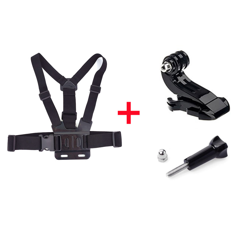 Voor Gopro Borstband Riem Body Statief Harness Mount Voor Gopro Hero 9 8 7 5 Voor Yi 4K VP203 Accessoires Borst Strap Mount Riem: Black 2