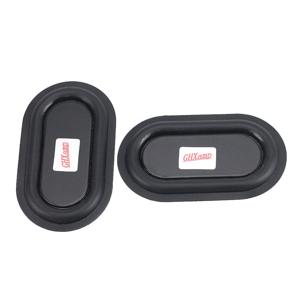 GHXAMP – plaque de Membrane de Vibration pour caisson de basses 70x40 MM, 2 pièces, haut-parleur passif, en caoutchouc, bricolage
