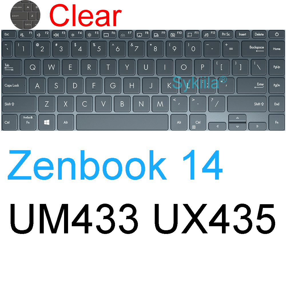 Tastaturabdeckung für ASUS Zenbook 14 OLED kippen Profi UX3406 UX3405 UX3404 hoch3404 UX6404 Q420 UX5401 Silikon-Schutzhülle: verrotten