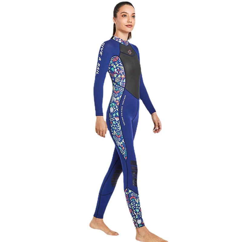 2022 3mm Diving Suit Women Neoprene Wetsuit Plus Size XS-XXL Scuba Wet Suit Spearfishing Surfing Warm Swimsuit