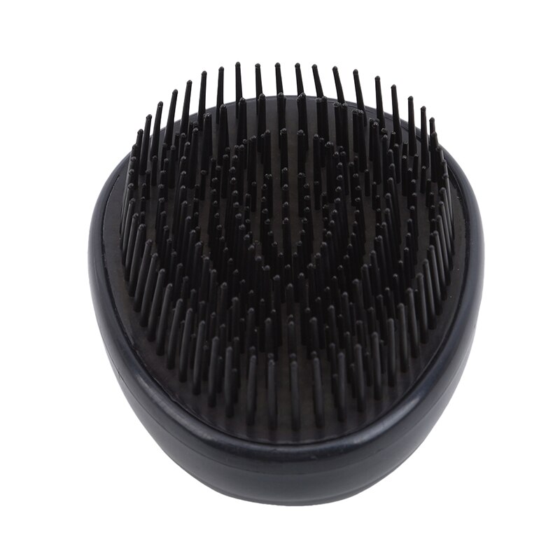 Kreative Ei Magie Haarbürste Haar Kamm Verwicklung Entwirren Kamm Kopf Kopfhaut Massage Kamm Salon Dusche Haar Styling Werkzeuge 1PC: Schwarz