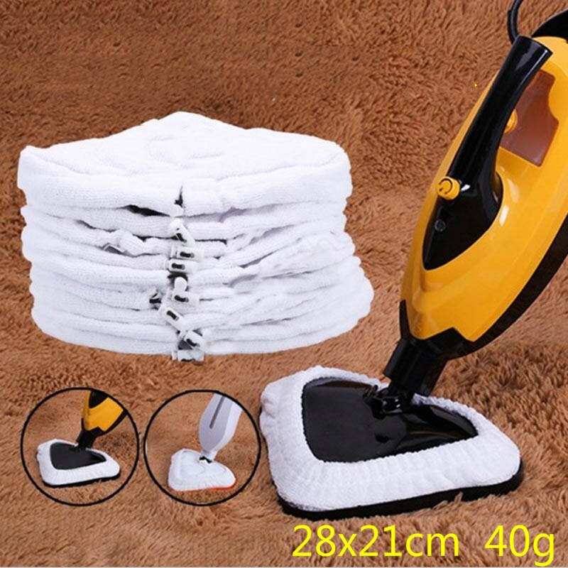 Tampons de remplacement en tissu serpillière, 3 pièces, tampons triangulaires, pour nettoyage ménager, tête de serpillière, fournitures de nettoyage des sols