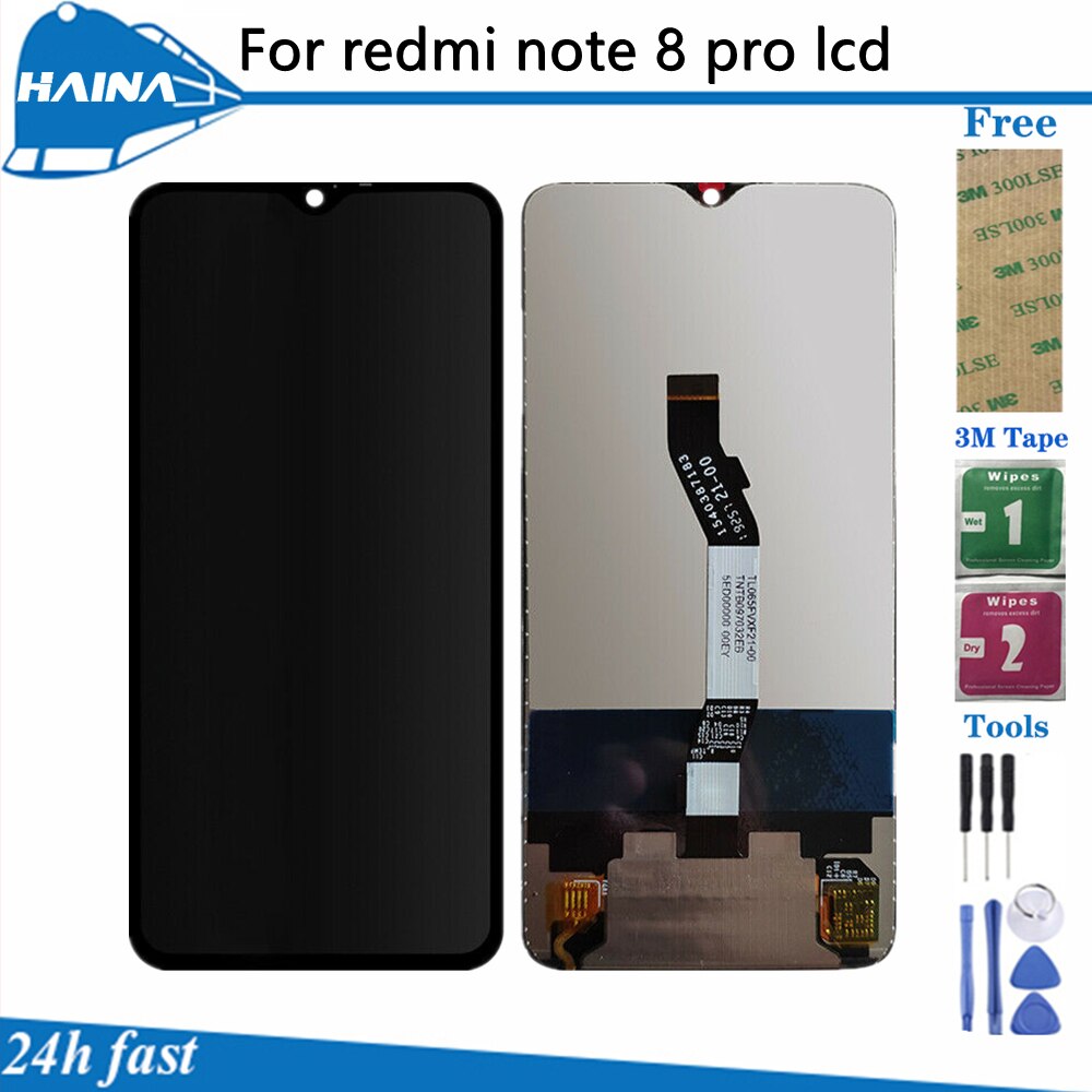 Original Screen LCD For Xiaomi Redmi Note 8 pro LCD Display Screen Touch Screen Frame For xiaomi Redmi note8 pro Screen