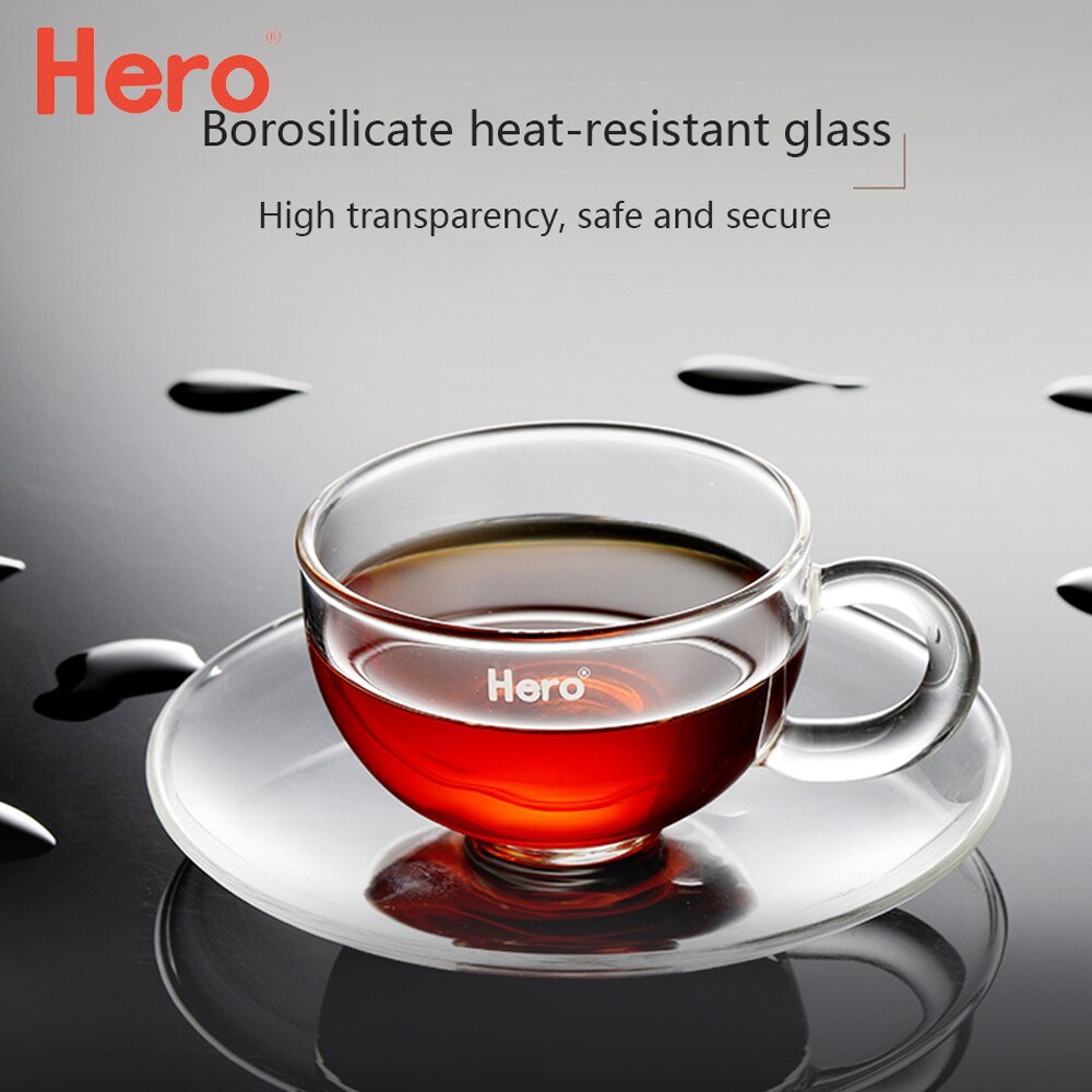 Coffee Cup Reusable High Glass Coffees Cups Simple European Style Cappuccino Flower Cups Latte Coffee Cup: Default Title