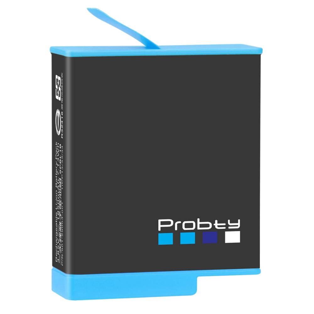 Originele Probty Voor Gopro Hero 9 Batterij 2 Slot Lader Kit Opbergdoos Oplader Voor Gopro Hero 9 Zwart Hero9