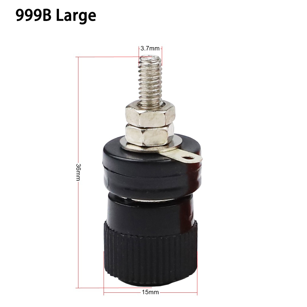 10 Stück JS-910B 999B Polklemmen, 4 mm Bananenstecker, 4 mm Anschlussstecker für Verstärker, Arduino: Elfenbein