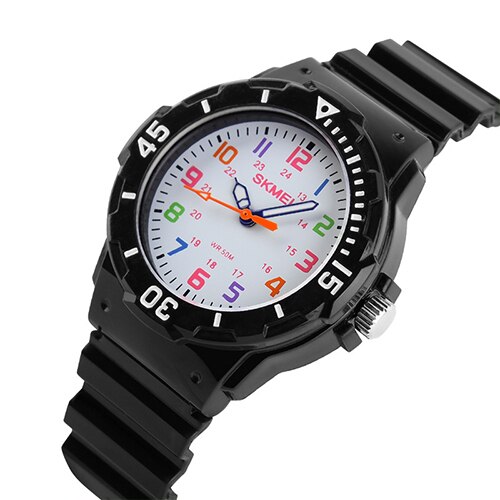 Casual Children Jelly Watch Girls And Boys Quartz Silicone Baby Waterproof Kids Watch Girl Wristwatch Reloj Relogio: Black