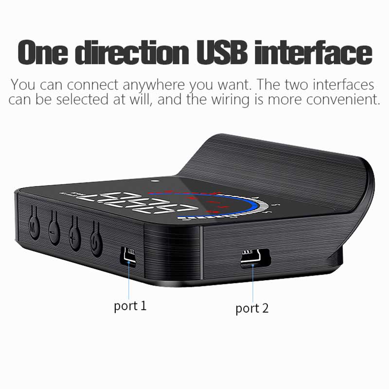 3.8 -tommers hd-bil-head-up-display bildisplay generell led-bildisplay bil varslingssystem for fart