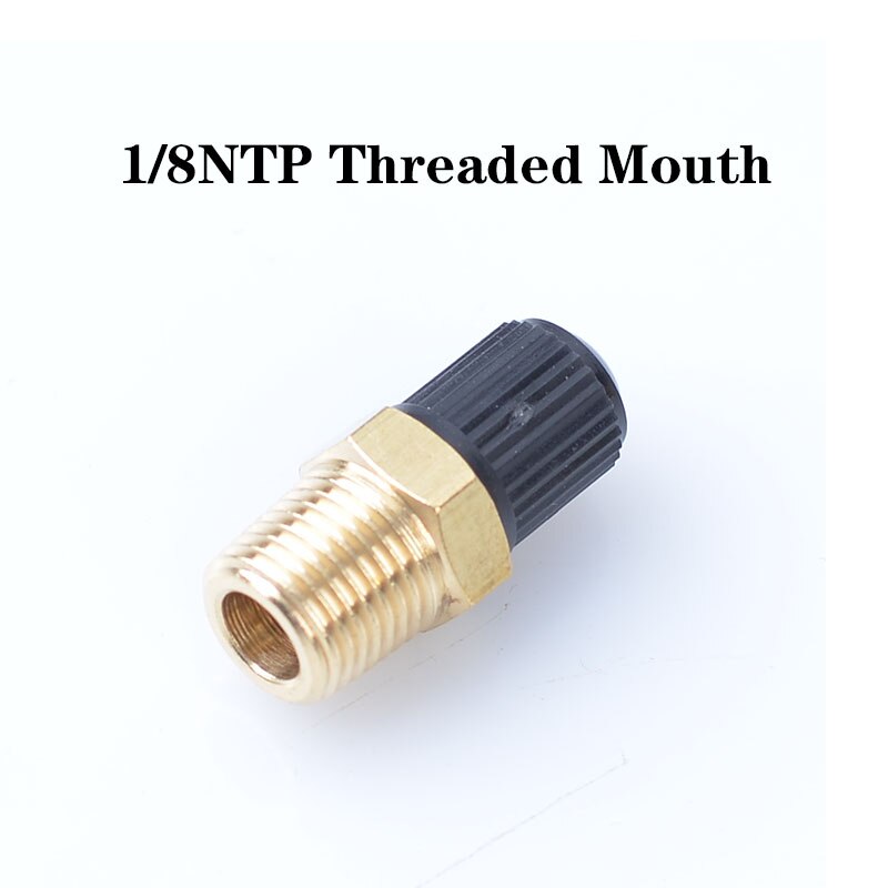 Autoband Ventiel Motorfiets Tubeless Band Schroef Ventiel Bandenspanning Monitoring Band 1/4 Npt Koperen Klep: 1 8NTP