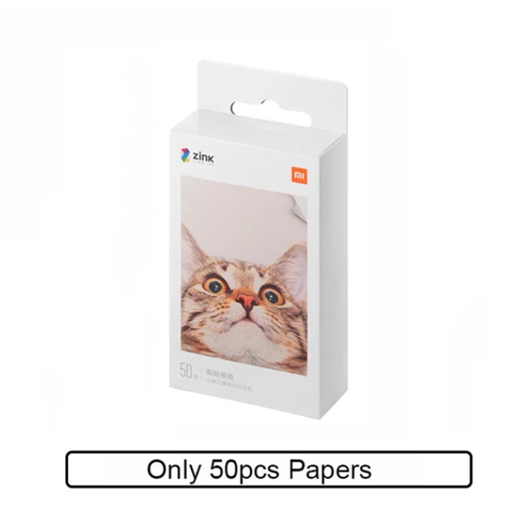 Xiaomi mijia AR Printer 300dpi Portable Photo Mini Pocket With DIY Share 500mAh picture printer pocket printer work with mijia