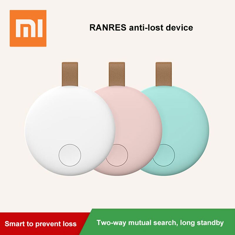 Xiaomi Ranres Smart Anti-Verloren Apparaat 15m Lange Afstand Twee-weg Wederzijdse Zoeken Sleutelhanger Portemonnee Mobiele Telefoon anti-Verloren Positionering