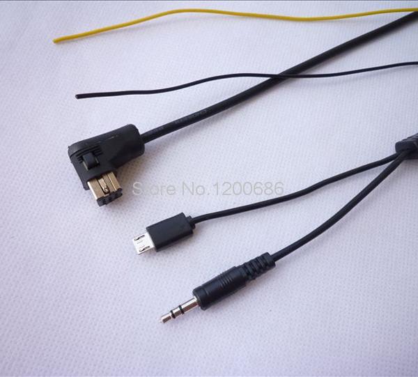 Voor Pioneer CD IP-BUS Aux-ingang Kabel Adapter om iPhone 5 S 6