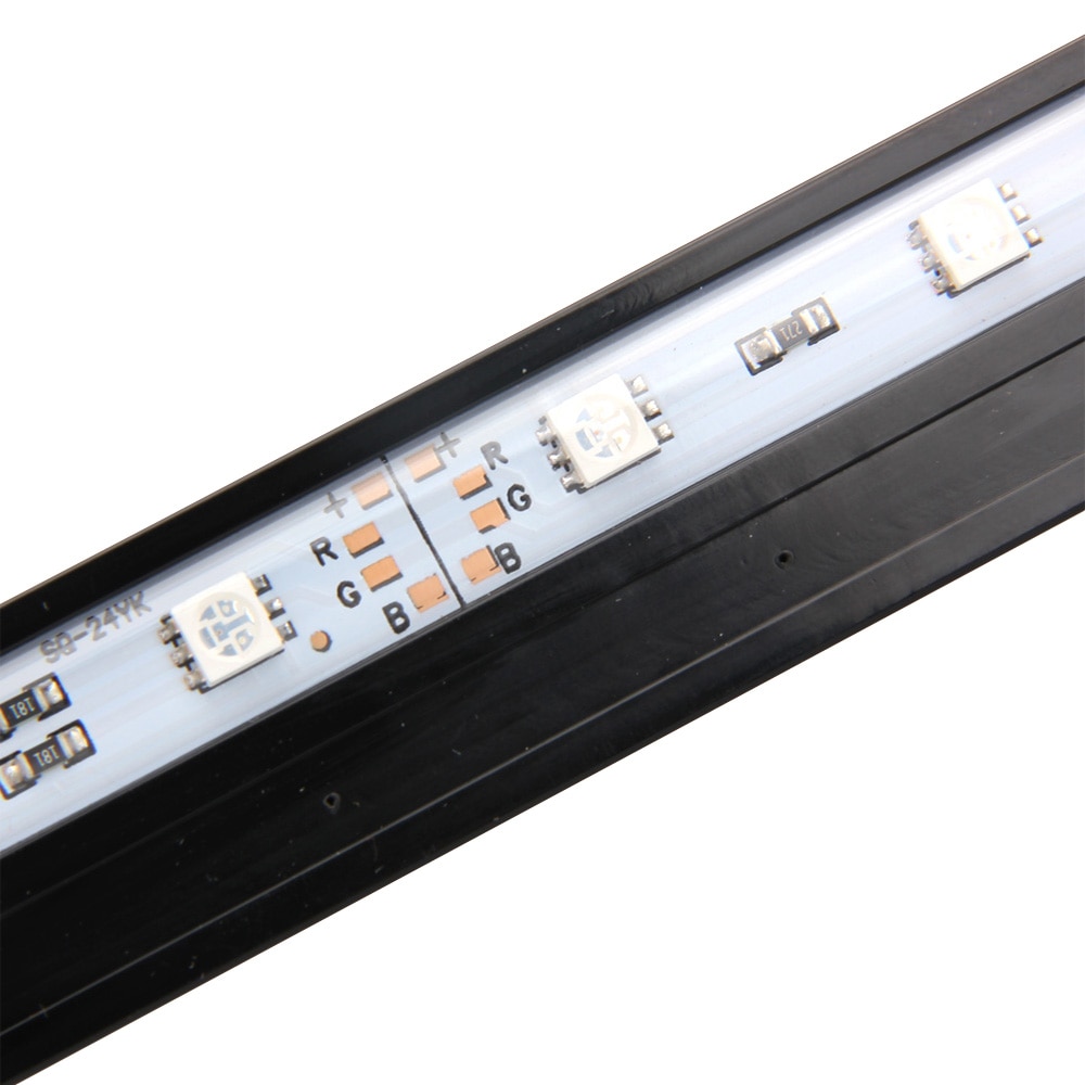 Aquarium Licht Led 16-51 Cm 5050 Rgb Waterdichte Afstandsbediening Lamp Aquarium Fish Tank Onderwater Dompelpompen Licht D30