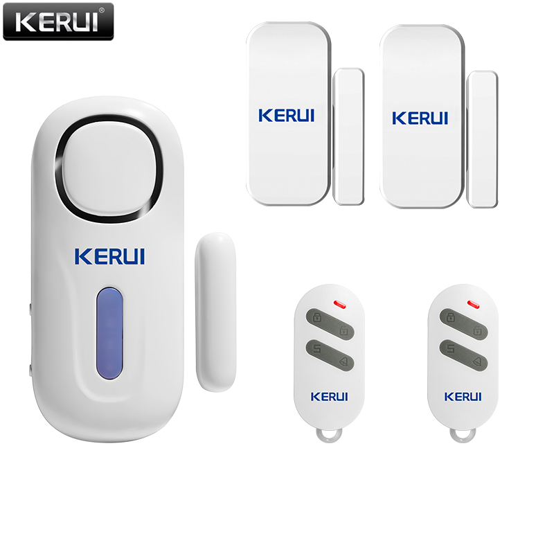 KERUI Clever Heimat Sicherheit Schutz Alarm Tür Fenster Sensor kabellos Detektor Mit Fernbedienung Für Heimat-Sekretariat-Einkaufen Einkaufen: Bausatz5