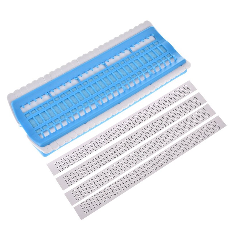 Organizador de hilo dental Kit punto de cruz bordado hilo proyecto dedicado herramienta 50 posiciones alfileres agujas de coser hilo titular herramientas Cro