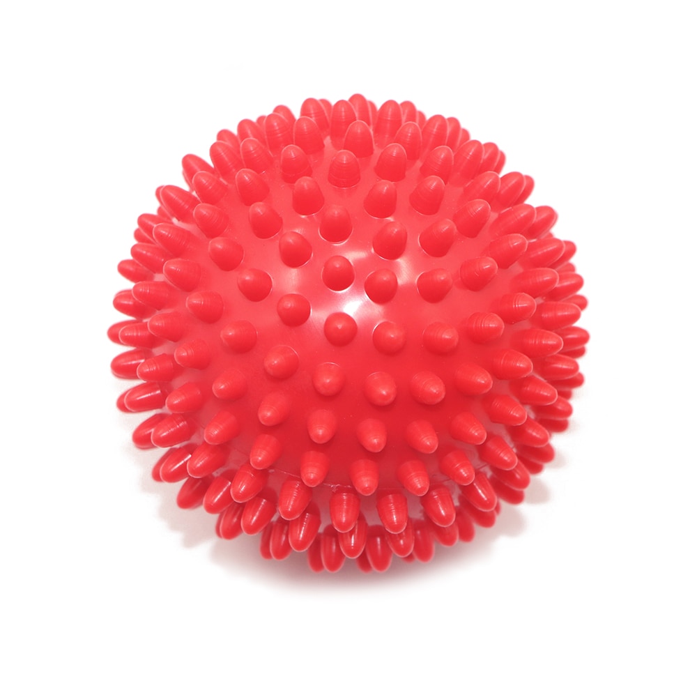 7.5cm/9cm 8 färger pvc massagebollar fitnessbollar muskelavslappningsapparat triggerpunkt fitnessutrustning bollar handfot relax