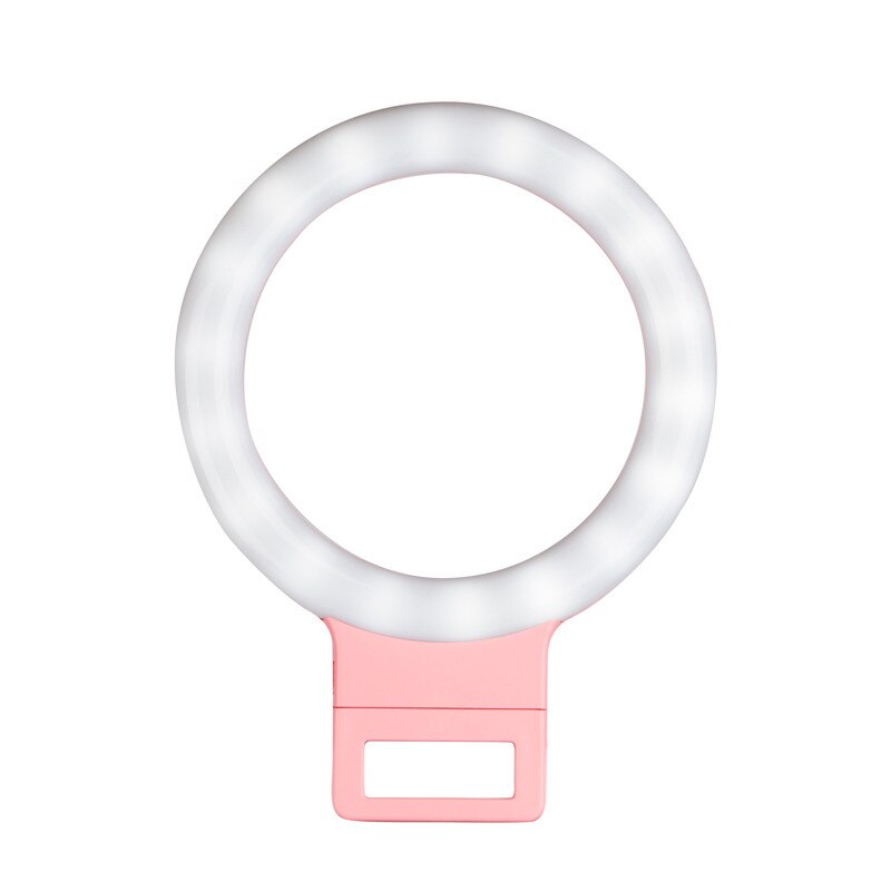 XixanLD10 LED Selfie Ring Licht Für Handys USB Ladung Füllen Licht Live Schönheit Lampe Schießen Video Ergänzende Selfie Beleuchtung